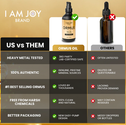 Pure Ormus Oil
